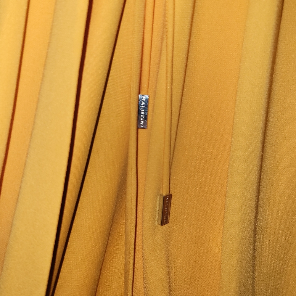 Halston Jackie  Jersey Gown Womens Size 6 Apricot Color - Picture 6 of 14